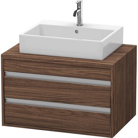 KETHO mobile consolle basso 480x800x550mm noce scuro