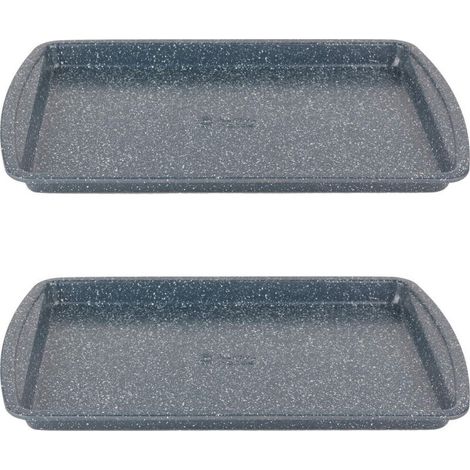 Bandeja para hornear de piedra Russell Hobbs RH03858 Nightfall (paquete de 2) (1/3)