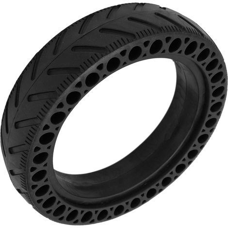 Pneu increvable 8,5 pouces pour trottinette électrique Xiaomi M365/1S/PRO/PRO2, structure alvéolaire légère, noir. (1/5)