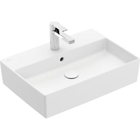 Villeroy & Boch Memento 2.0 Aufsatzwaschbecken, 1 Hahnloch, mit (1/3)