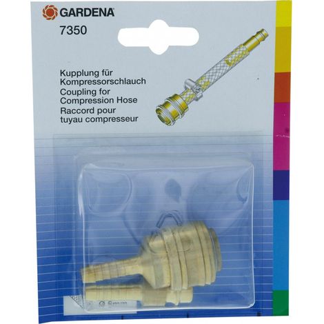 Gardena empalme de latón 6 mm (1/2)