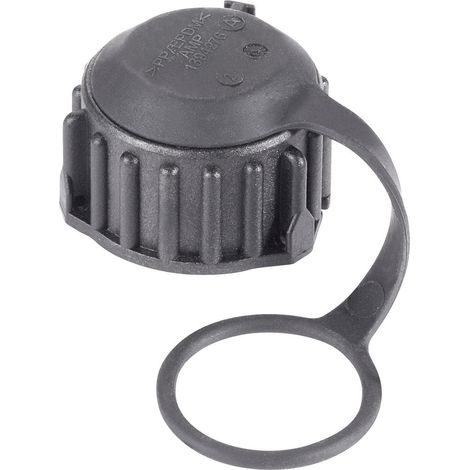 TE Connectivity 185636-1 Rundstecker Schutzkappe   Serie (Rundsteckverbinder): DIN 72585  1 St.