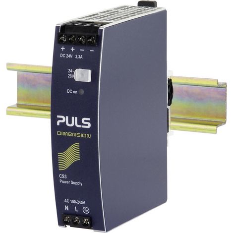 PULS CS3.241 Hutschienen-Netzteil (DIN-Rail) 24 V/DC 3.3 A 80 W Anzahl Ausgänge:1 x Inhalt 1 St. (1/4)