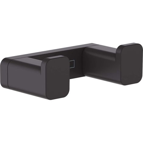Hansgrohe AddStoris - Gancho doble, negro mate 41755670