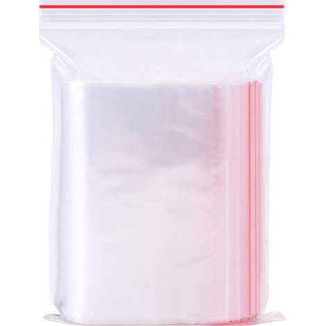 100 Pièces Sachets Plastiques Zip a Fermeture Pochette Plastique Zip Transparent OPP Cellophane Sacs 10 x 15 cm (1/5)