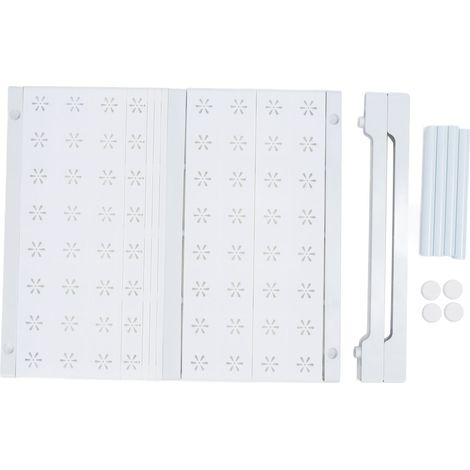 étagère rangement-Organiseur d'armoire extensible sans perforation pour garde-robe 37-48cm / 14.6-18.9in (1/4)