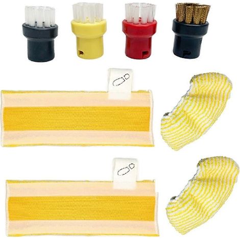 Lot de 10 brosses vapeur de rechange pour aspirateurs vapeur SC1, SC2, SC3, SC4 et SC5. (1/5)