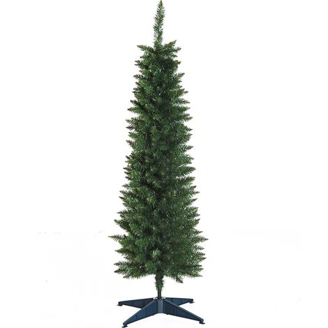 Sapin de Noël artificiel 150 cm 294 branches vert démontable (1/5)