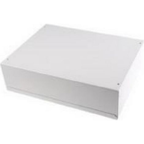 Boîtier d'instrumentation RS PRO en Acier laminé à froid Gris, dim. ext. 350 x 270 x 95mm ( Prix pour Boîte de 1 )