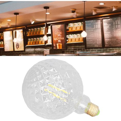 Retro-Edison-G125-LED-Filamentlampe, 4000 K neutralweiß, E27/E26-Sockel, kreativer Antik-Stil (1/5)