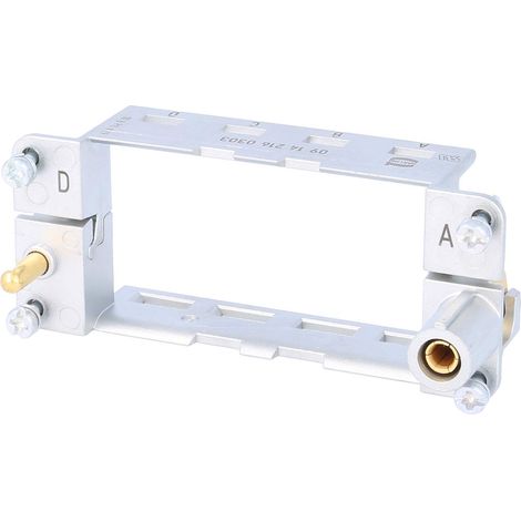 HARTING Han HMC Gelenkrahmen (M), Baugröße 16B Stift, für 4 Module Querschnitt PE 1mm² - 2,5mm² / 4mm² - 10mm² Temperaturbereich -40°C bis 125°C - 1 Stück (1/3)
