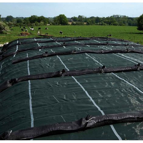 Grille De Protection Silo Verte 12x15 - 220g/m²
