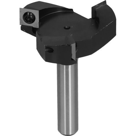 Fraise de défonceuse pour surfacer bois, queue 1/2", 3 couteaux, outil de rabotage pour établi (1/5)
