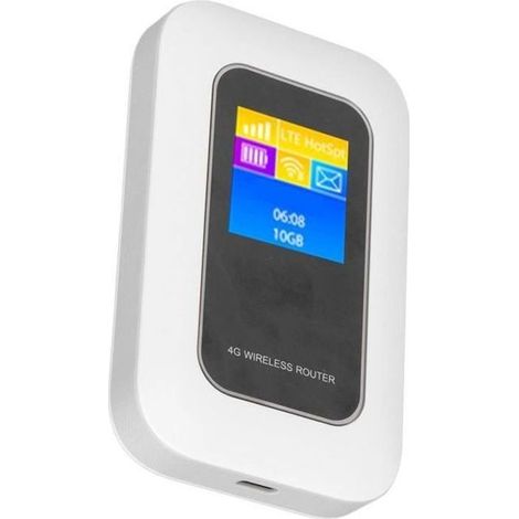 Routeur WiFi Portable 5G 4G LTE Débloqué avec Emplacement Carte SIM pour Voyage (1/4)