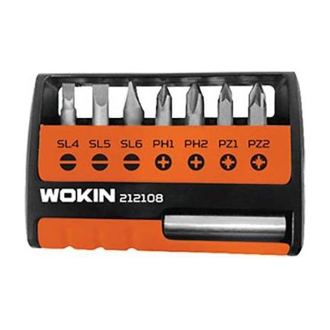 INSERTI + PORTAINSERTO X AVVITATORE 212108 WOKIN • TA4-6 PH 1/2 PZ 1/2XMM 25 CF=PZ 8
