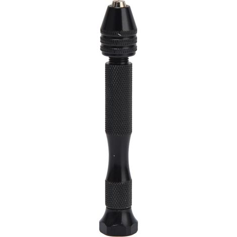Handbohrfutter, Mini-Handbohrer, Präzisionsstempel, 0,3–3,4 mm Spannzange, schwarz (1/5)