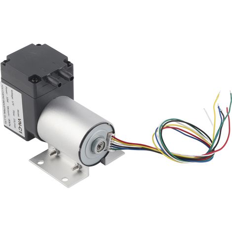 Pompe à vide miniature robuste DC12V 10W sans huile à membrane, résistante haute/basse température, moteur sans balais, usage industriel (1/5)