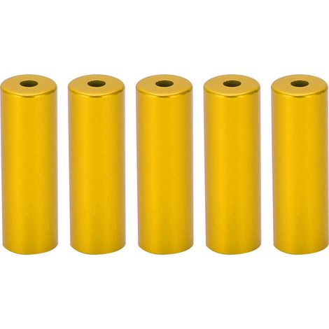 Schaltzugendkappe aus Aluminiumlegierung für 4-mm-Züge, goldfarbenes Zubehör (1/5)