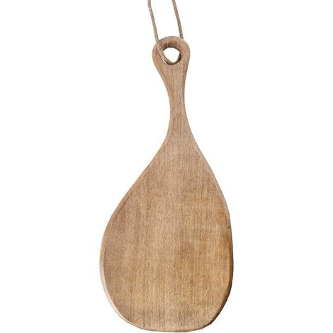 Tabla de cortar y servir de madera de mango, 50x23 cm (1/5)