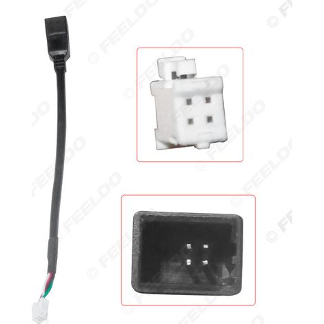 Original Suzuki Vitara/Cia 4P PalmInfo 4-pin lossless USB adapter cable for large screen navigation modification (1/5)