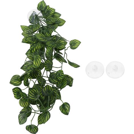 Plante de Simulation de Reptile, aménagement paysager décoratif, fausse vigne pour forêt tropicale, BoxNFF-80 Fruit Su (1/5)