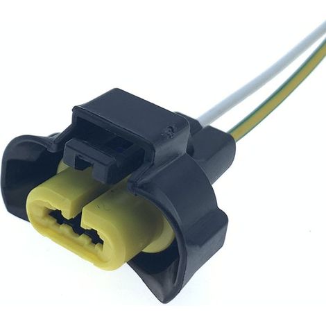 Der Stecker DJ70238Y-2.8-21 ist kompatibel mit Elysee/Nissan 240PC23S4019 Kfz-Nebelscheinwerfern (Einzelstecker).