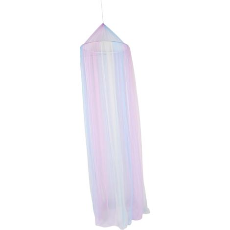 Moustiquaire Mikinona pour lit d'enfant avec double porte colorée (1/5)