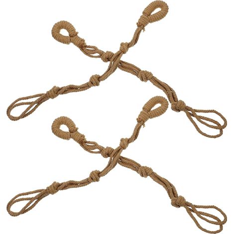 Pflanzenhänger Verlängerung 4 Stück Baumwollseil 60cm für