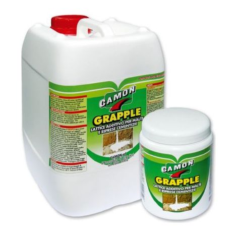 GRAPPLE LATTICE ADDITIVO PER MALTE E RIPRESE CEMENTIZIE CAMON 1 kg