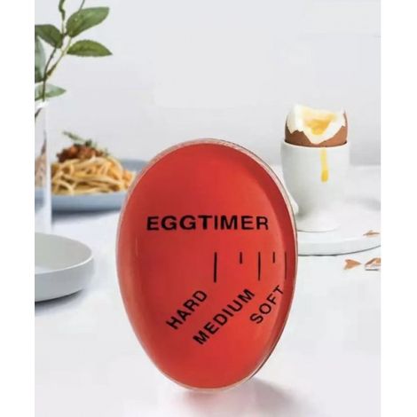 - 2 Stück - Eieruhr - Küchentimer - Eierkocher - Eieruhr - Rot - Farbwechsel (1/3)
