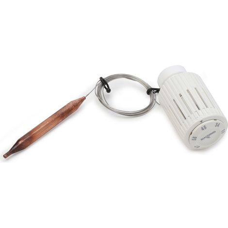 Testa termostatica limitatrice di temperatura con sensore a liquido a distanza Giacomini R462LX  R462LX001 (1/2)