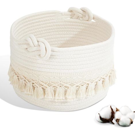 Cestas y cajas de almacenamiento para baño, decoración de baño, cesta de almacenamiento para baño (1/4)