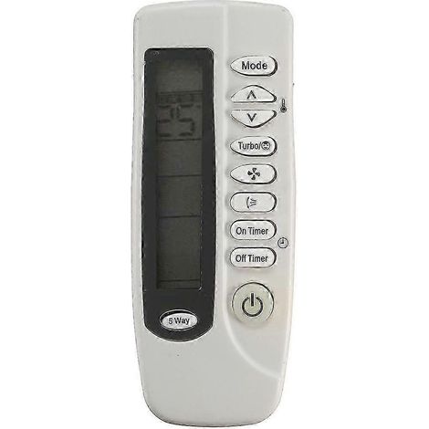 Télécommande compatible avec les climatiseurs SAMSUNG ARH-447, ARC-426, ARC-477 et ARH-420 (modèle unique). WHBYV (1/4)