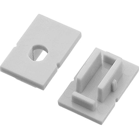 1 Paar Endkappen für Aufbau U-Profil 10 x 15mm (4288)