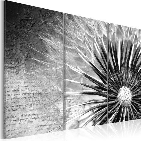 Quadro - soffione (bianco e nero) - 90x60 (1/4)