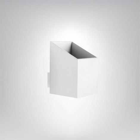 A1-Rubik Kurze Wandleuchte - Weiß (1/5)