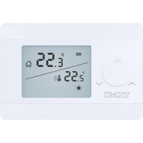 Termostato ambiente digitale con display lcd Silver TA S (1/4)