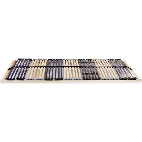 Lattenrost mit 42 Latten 7 Zonen 80 x 200 cm