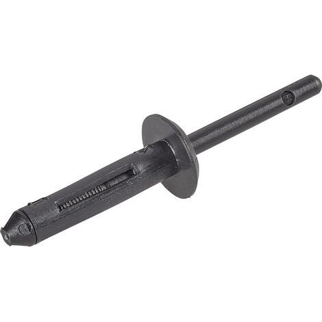 Rivet à expansion PB Fastener 301-9130-1010 Ø du trou 5 mm PA 6,6/POM noir 1 pc(s) S52477 (1/5)
