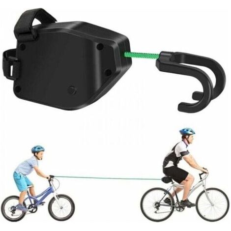 Corde de remorquage pour vélo de montagne en plein air, corde de remorquage pour vélo, système de remorquage pour vélo et vélo Système de remorquage pour enfants et adultes (1/4)