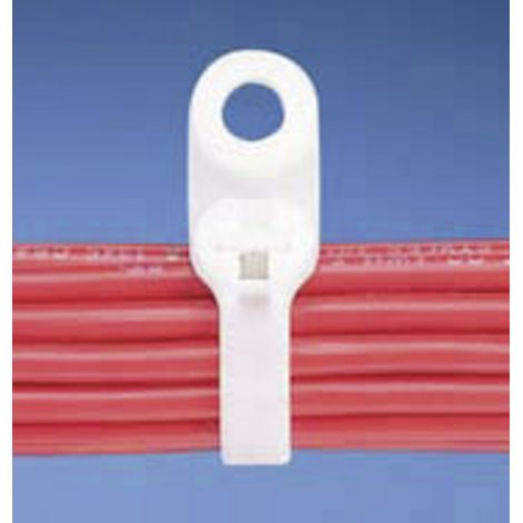 Panduit BC2S-S10-C BC2S-S10-C Kabelbinder 216 mm 4.70 mm Natur mit Befestigungsöse, mit Metallzunge