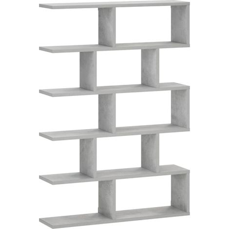 Wall Shelf Concrete Grey 70 x 17 x 101 cm Engineered Wood vidaXL (1/5)