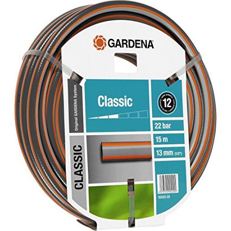Gardena Classic Tuyau d'arrosage 13 mm x 15 m couleurs assorties