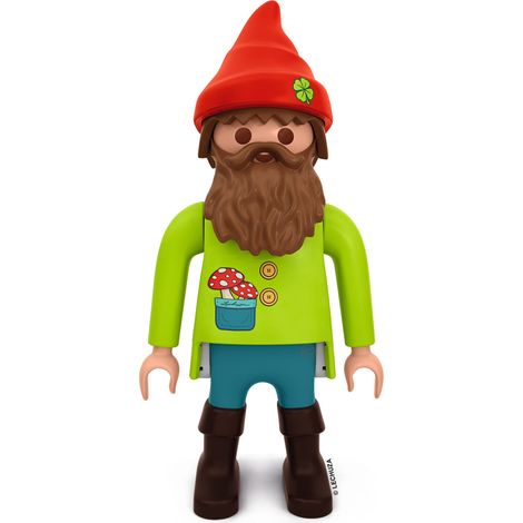 Lechuza Dekofigur Playmobil® Glücksgartenzwerg 65 cm Dekofigur