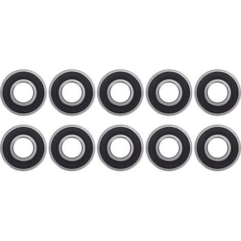 10 pièces 6001RS portant des roulements à billes à gorge profonde 6001-2RS pour pompes de piscine à roues de vélo à moteur électrique (1/5)
