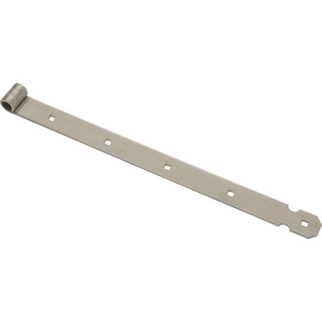 Daumenstange Edelstahl 50 cm Quadratische Löcher Halbmond - Pro