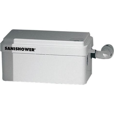POMPA PER ACQUE CHIARE SANISHOWER PLUS + SANITRIT (1/2)