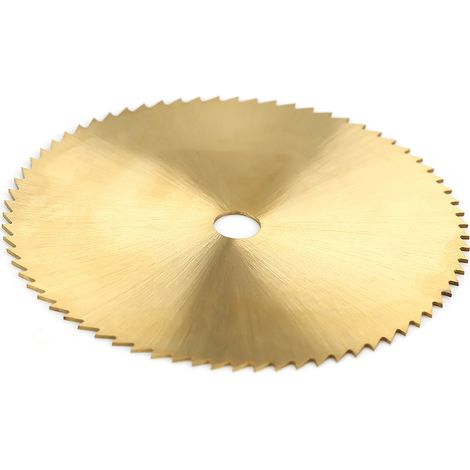 HSS-Kreissägeblatt mit 72 Zähnen, kleine Trennscheibe für Metall, Holz und Kunststoff, 60 x 6 mm (1/5)