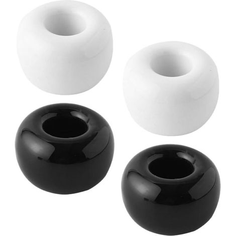 Keramischer Stiftehalter und Zahnbürstenhalter, 4er-Set, einzeln farbig (1/5)