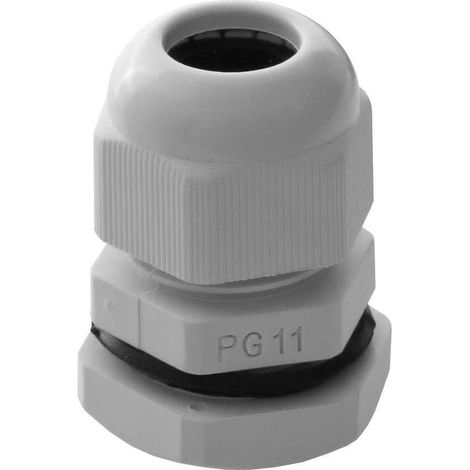 Kabelverschraubung PG-11 IP68 Grau